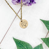 Gold Filled Dachshund Pendant