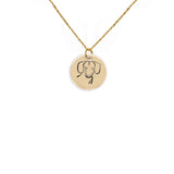 Gold Filled Dachshund Pendant