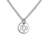 Large Dachshund Face Pendant