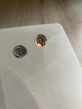Large Dachshund Face Stud Earrings