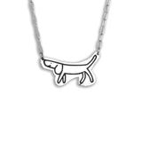 Dachshund Necklace Large