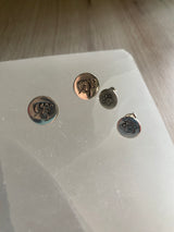 Large Dachshund Face Stud Earrings