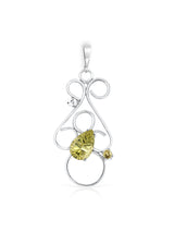 Pear Shaped Lemon Quartz Enhancer
