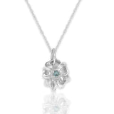 Forget-Me-Not With Blue Topaz