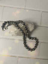 Agate Druzy And Spinel Necklace