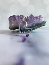 Amethyst Free Form Heart