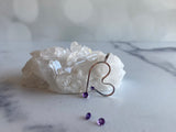 Amethyst Free Form Heart