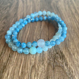 Aquamarine Gemstone Bracelet