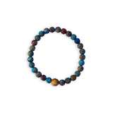 Blue Calsilica Jasper Gemstone Bracelet