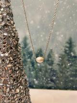 Cream Floating Pearl Necklace