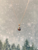 Dark Gray Pearl Pendant