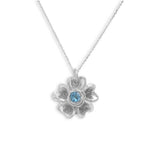 Forget-Me-Not With Blue Topaz
