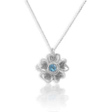 Forget-Me-Not With Blue Topaz