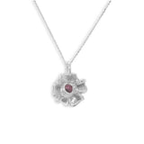 Forget-Me-Not With Pink Sapphire