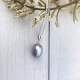 Lavender Pearl Pendant