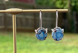 Lavender Turquoise Earrings