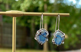 Lavender Turquoise Earrings