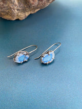 Lavender Turquoise Earrings