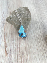 Lavender Turquoise Pendant