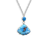 Lavender Turquoise Pendant