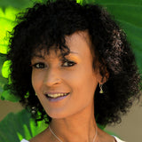 Green Amethyst Trillian Dangle Earrings