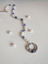 Pearl and Tanzanite Bracelet