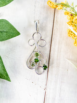 Peridot and Chrome Diopside Enhancer