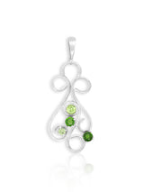 Peridot and Chrome Diopside Enhancer