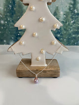 Pinkish Lavender Pearl Pendant