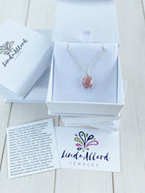 Rose Cut Pink Sapphire Pendant