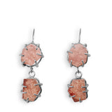 Strawberry Quartz Earrings