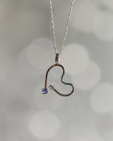 Tanzanite Free Form Heart