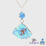 Lavender Turquoise Pendant