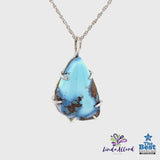 Lavender Turquoise Pendant
