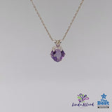 Heart Shaped Amethyst Pendant