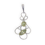 Green Amethyst Heart Chakra Pendant