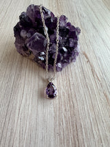 Pear Shaped Amethyst Pendant