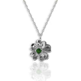 Forget-Me-Not With Chrome Diopside