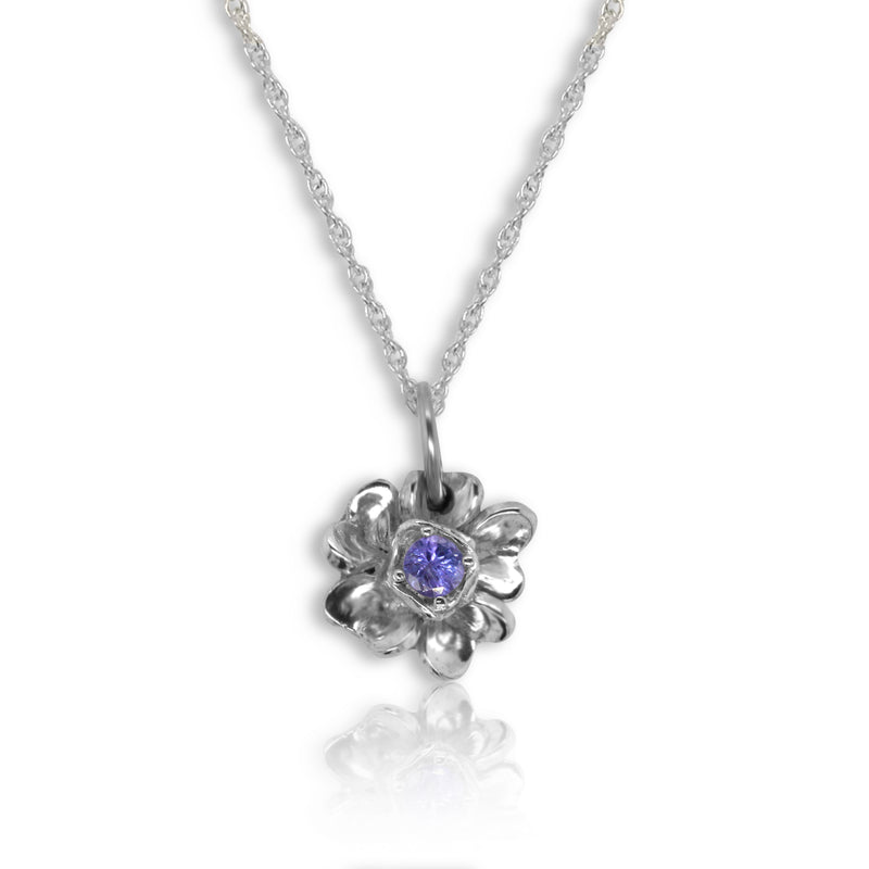 Forget-Me-Not With Tanzanite