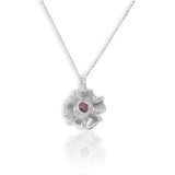 Forget-Me-Not With Pink Sapphire