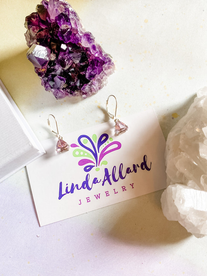 Lavender Amethyst Trillian Dangle Earrings